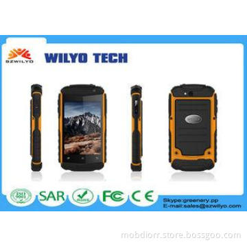 WA129 3.5 inch Touch Screen Cell Phones MTK6572W Dual Core